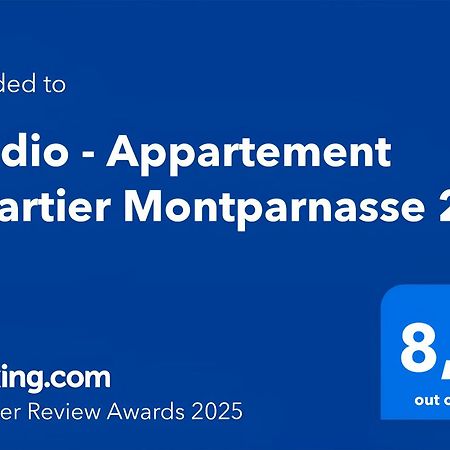 Studio - Appartement Quartier Montparnasse 2 Free Netflix Paris Exteriör bild