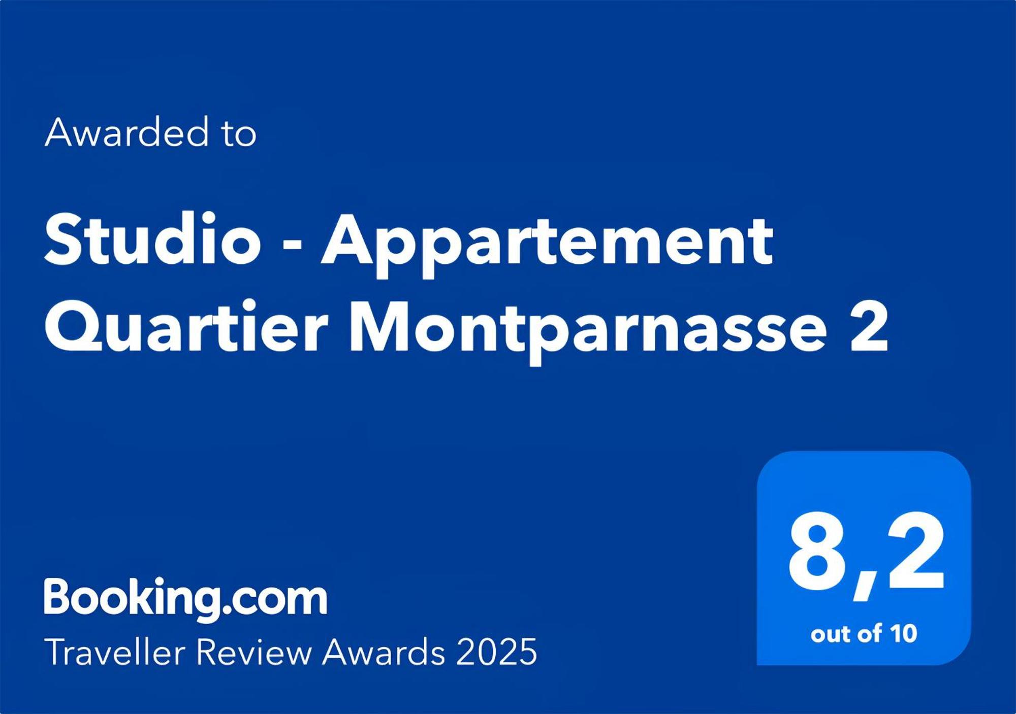 Studio - Appartement Quartier Montparnasse 2 Free Netflix Paris Exteriör bild